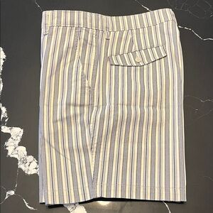 Levi’s California Retro (New) Striped Blue and White Shorts (fit 34 waist)
